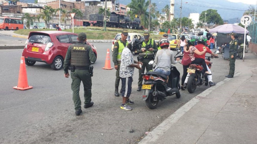 Policía despliega fuerte operativo en Ibagué