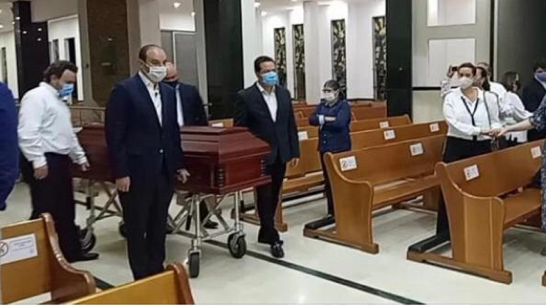 En ceremonia íntima despidieron a Horacio Serpa