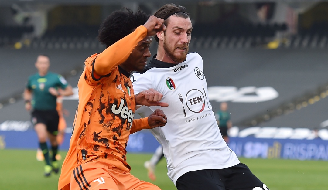 Cuadrado Cristiano Spezia Juventus: Con Cuadrado capitán y en el regreso de Cristiano, Juventus goleó en Italia