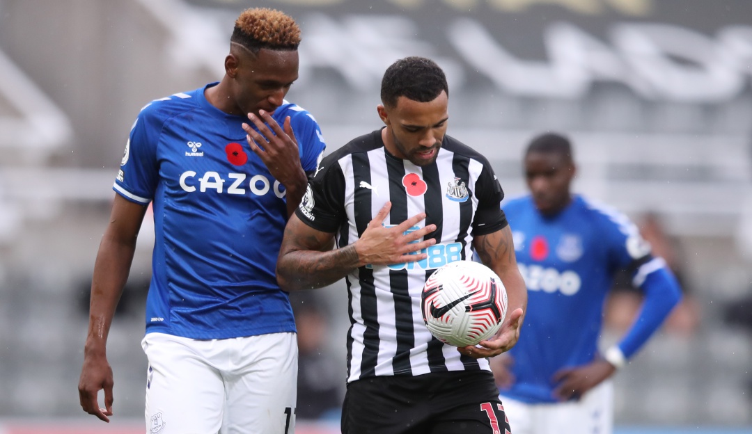 Everton James Mina Newcastle: Sin James y con Mina, Everton volvió a perder en la Premier League