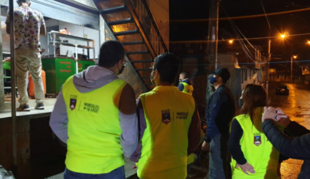Establecimientos cerrados en Manizales: Autoridades cerraron varios establecimientos durante Halloween en Manizales