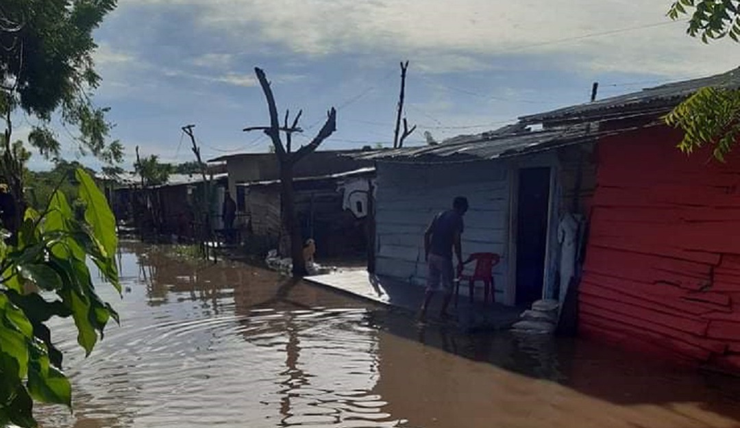Lluvias en el Atlántico: Viviendas inundadas por lluvias en cinco municipios del Atlántico