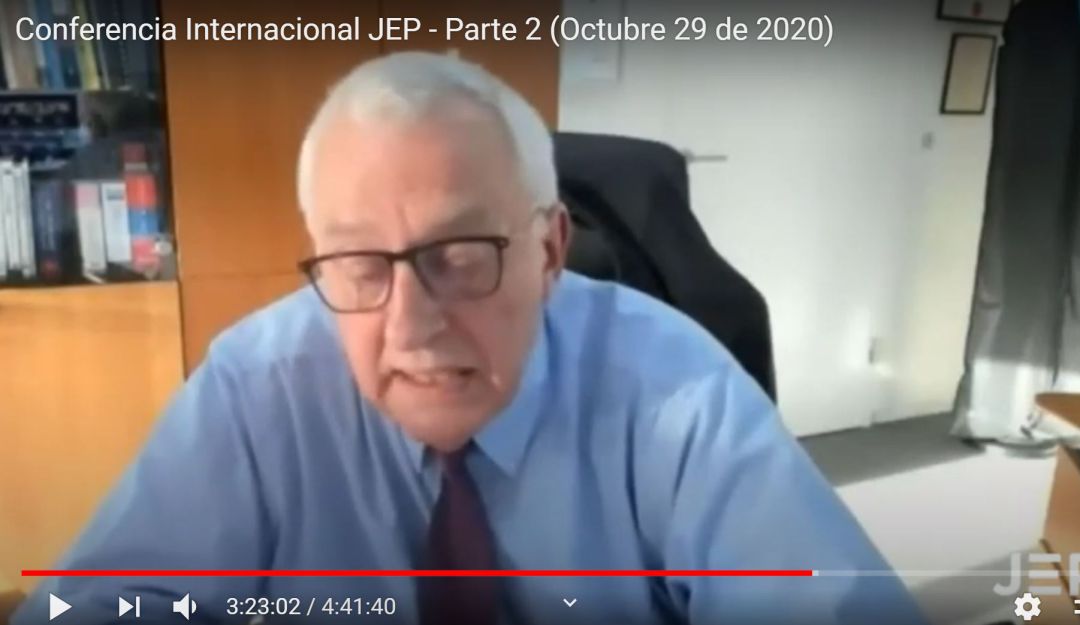 Corte Penal Internacional elogia a la JEP