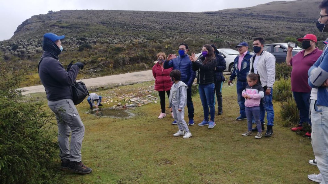 1.050 personas fueron sorprendidas haciendo turismo en el Páramo de Sumapaz