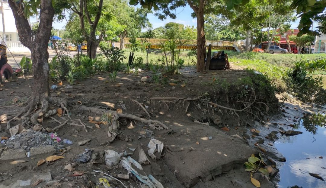 Obras barrio Las Palmeras en Cartagena: Las Palmeras en Cartagena reclama obras para evitar inundaciones