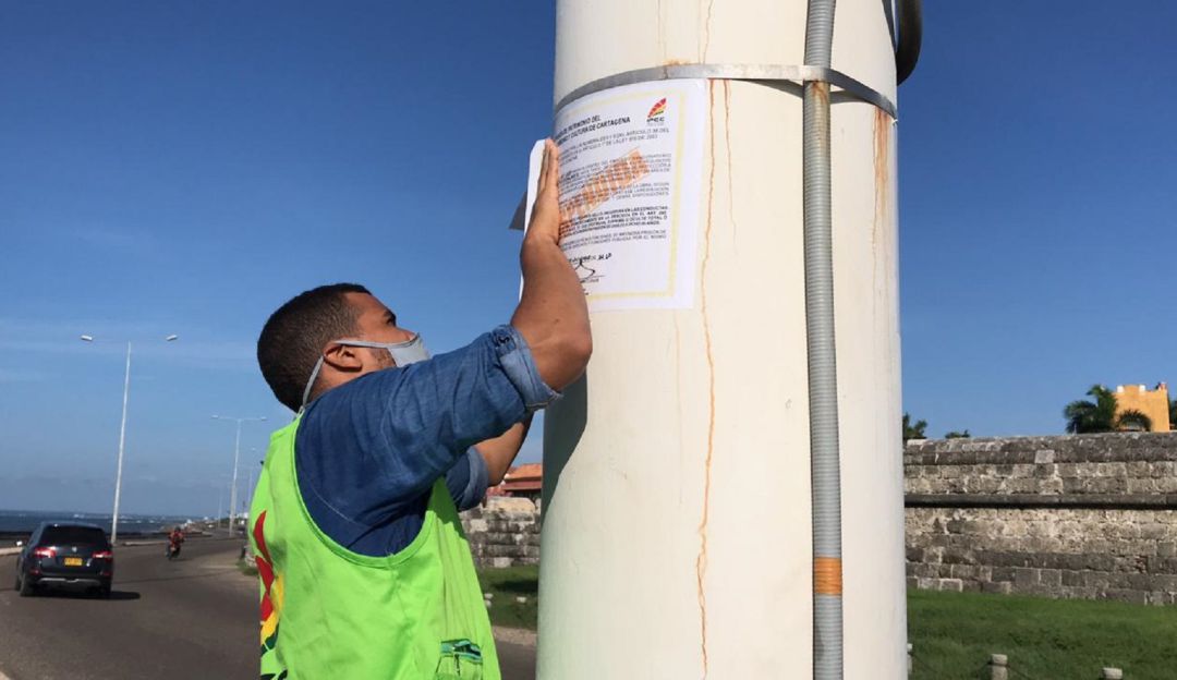 Antenas en Centro Histórico de Cartagena: Suspenden obras en antenas del Centro Histórico de Cartagena