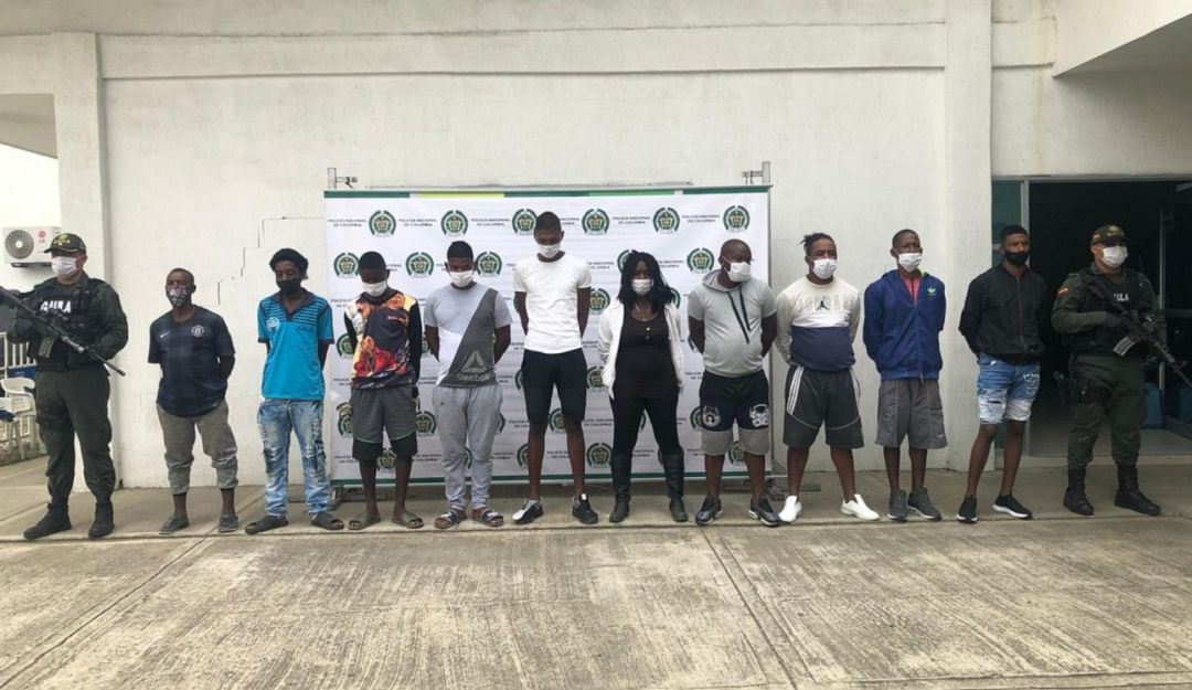Desplazamiento urbano en Cali: Detenidos 10 integrantes de banda dedicada al desplazamiento forzado