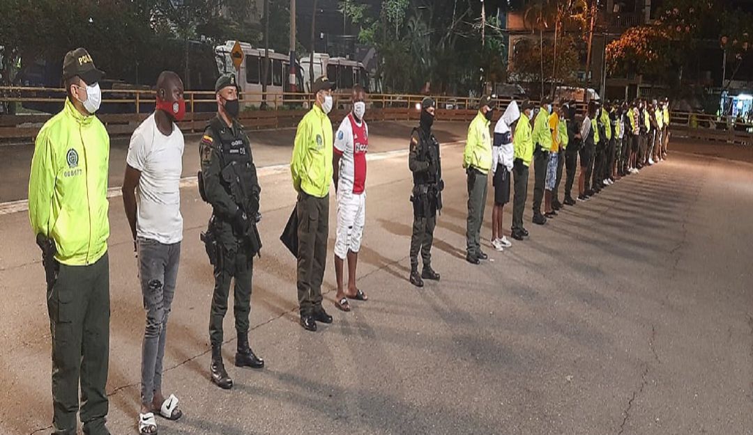 Policía logra desarticular 3 bandas delincuenciales en el oriente de Cali