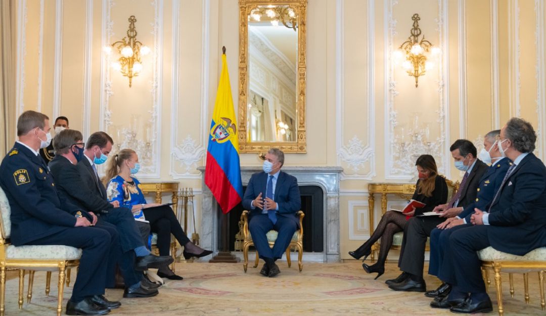 Duque recibió a embajador de Juan Guaidó en Colombia: Duque acreditó a nuevo embajador interino de Venezuela en Colombia
