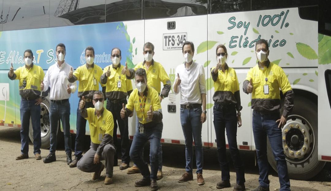 cerro matoso montelibano coroba buses electricos flota buses electricos: Cerro Matoso inaugura flota de buses 100% eléctricos