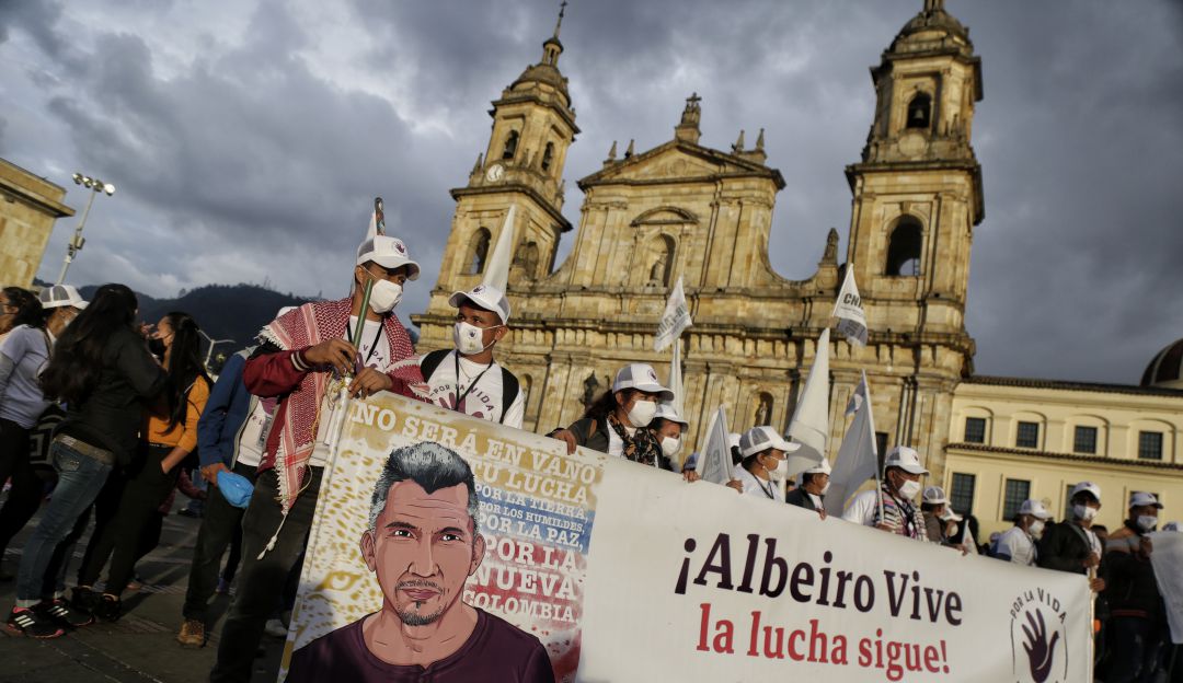 Marcha y protesta: Tras su paso por Bogotá, la peregrinación de exFarc regresa a las regiones