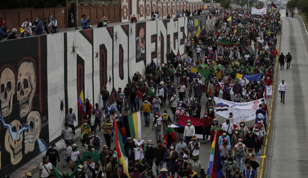 Van más de 25.800 protestas en dos años del Gobierno Duque