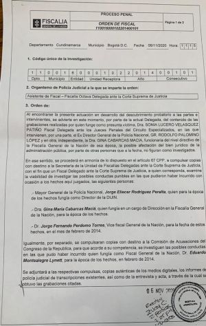 Exfiscales Montealegre y Perdomo en líos por presunta corrupción Exfiscales Montealegre y Perdomo en líos por presunta corrupción