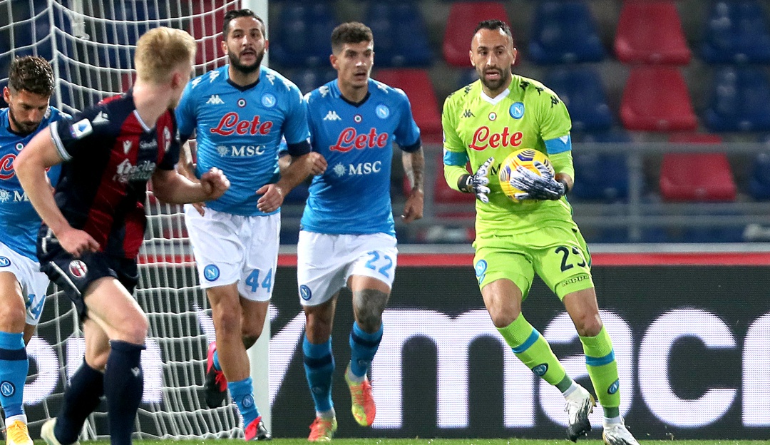Ospina Bologna 0-1 Napoli: Con David Ospina, Napoli venció como visitante al Bologna