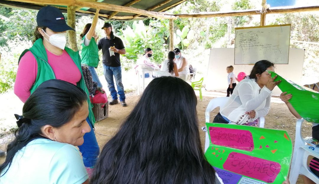 Excombatientes Mutatá: 46 mujeres excombatientes recibieron brigada de salud en Mutatá