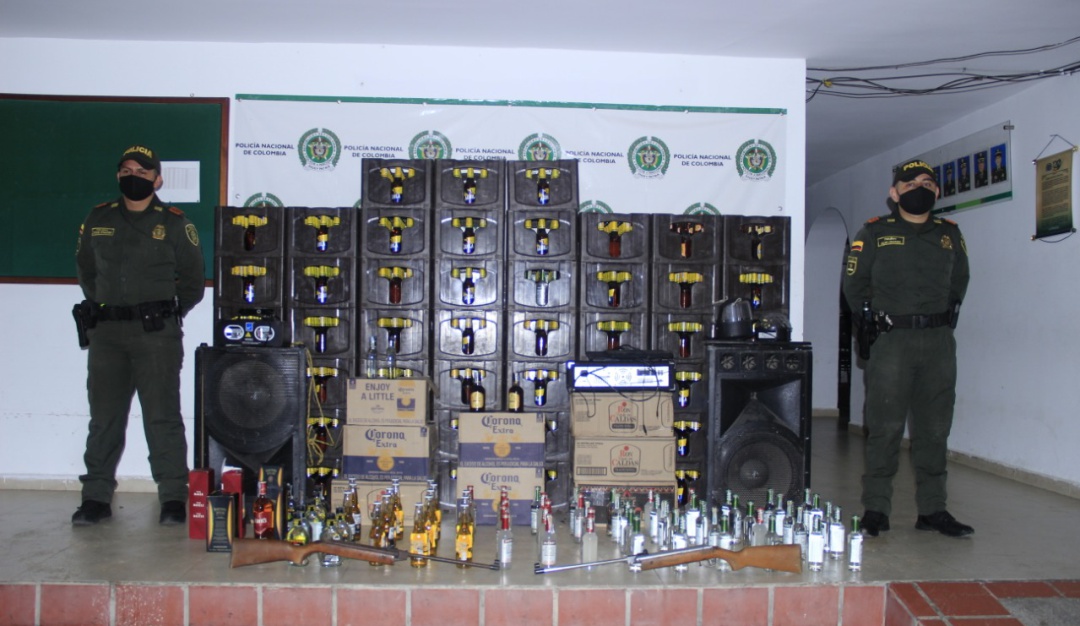 Fiestas en Huila: Autoridades apagaron fiestas clandestinas en Suaza Huila