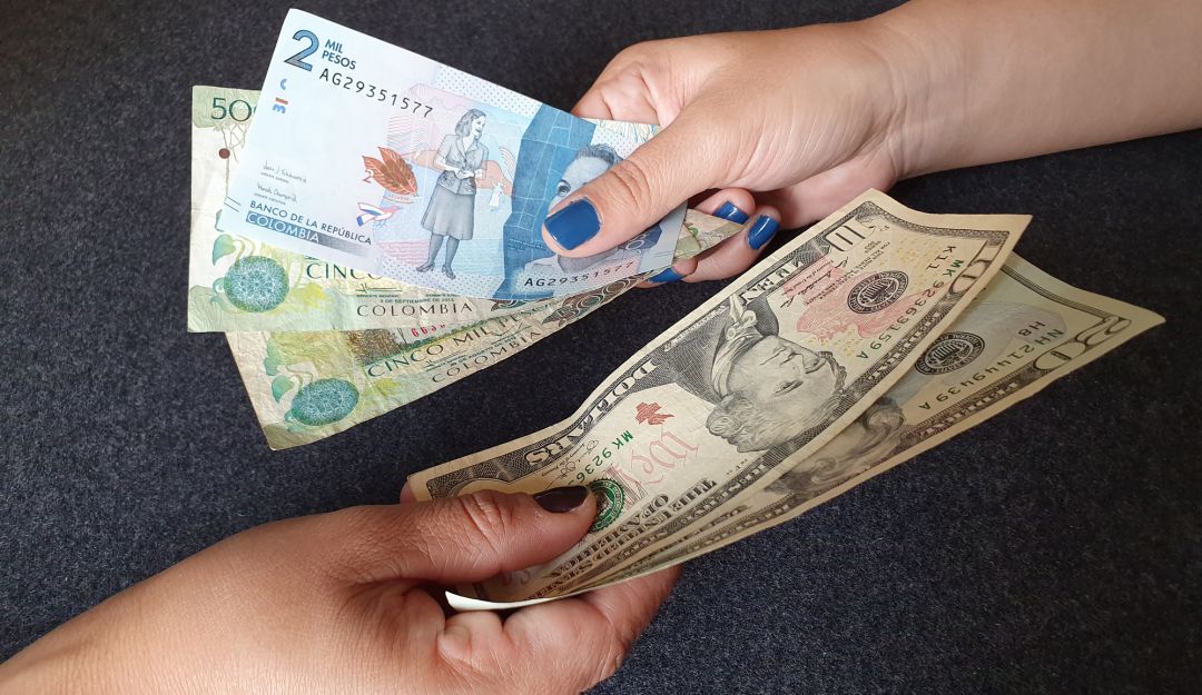 Dólar hoy: Fuerte caída del dólar en el mercado colombiano