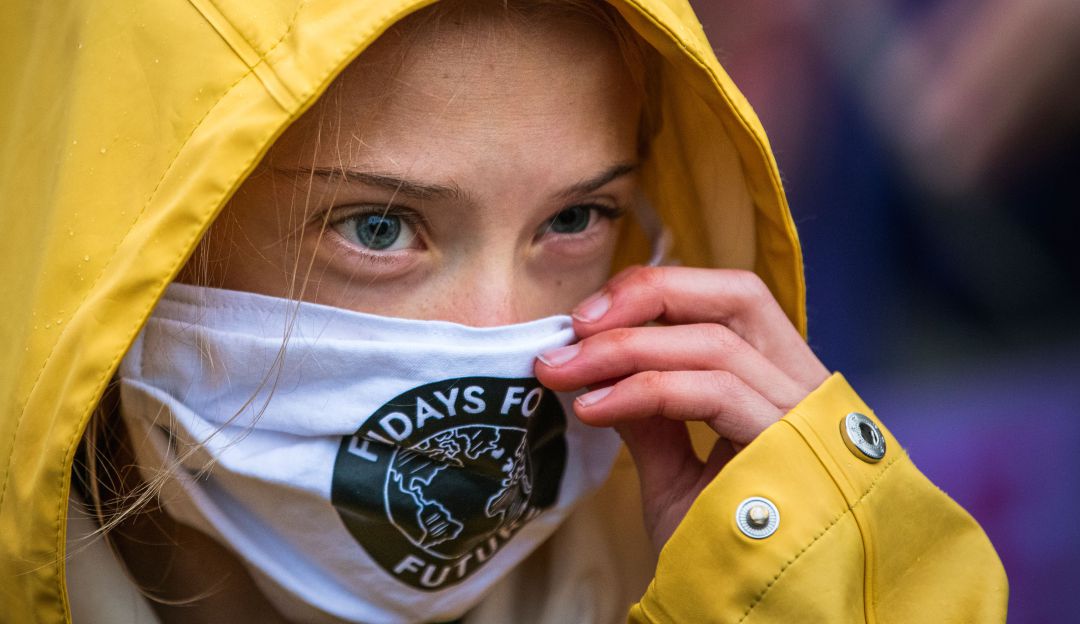 Greta Thunberg Medio ambiente cambio climático: “Cambio climático debe tratarse como la pandemia o no salvaremos la tierra”