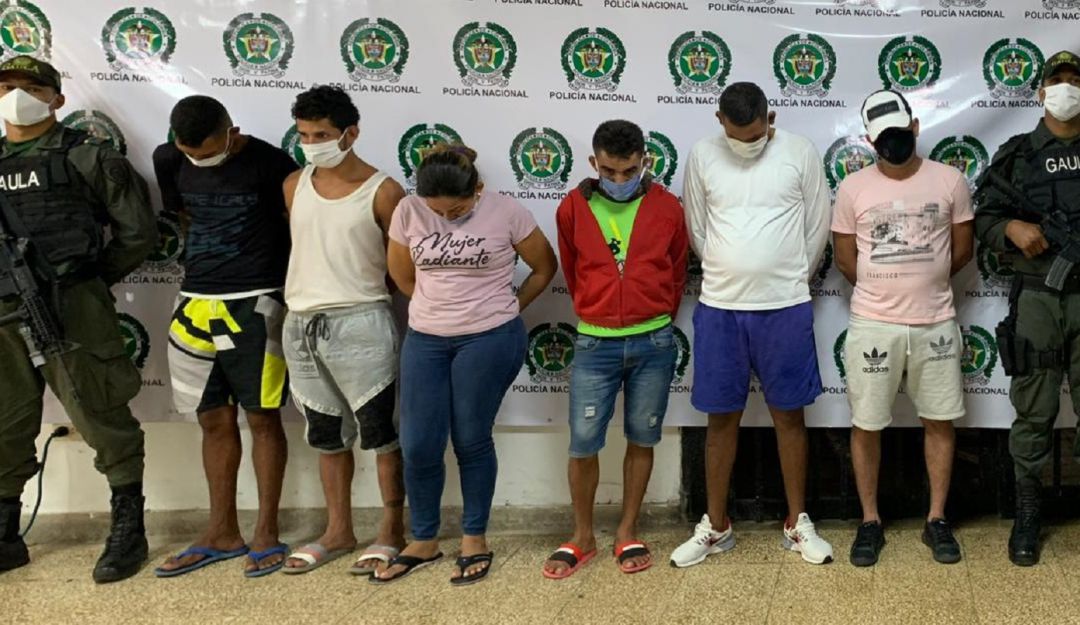 Extorsiones en Atlántico: Cayeron Los Cachimberos, el dolor de cabeza de los comerciantes en Soledad