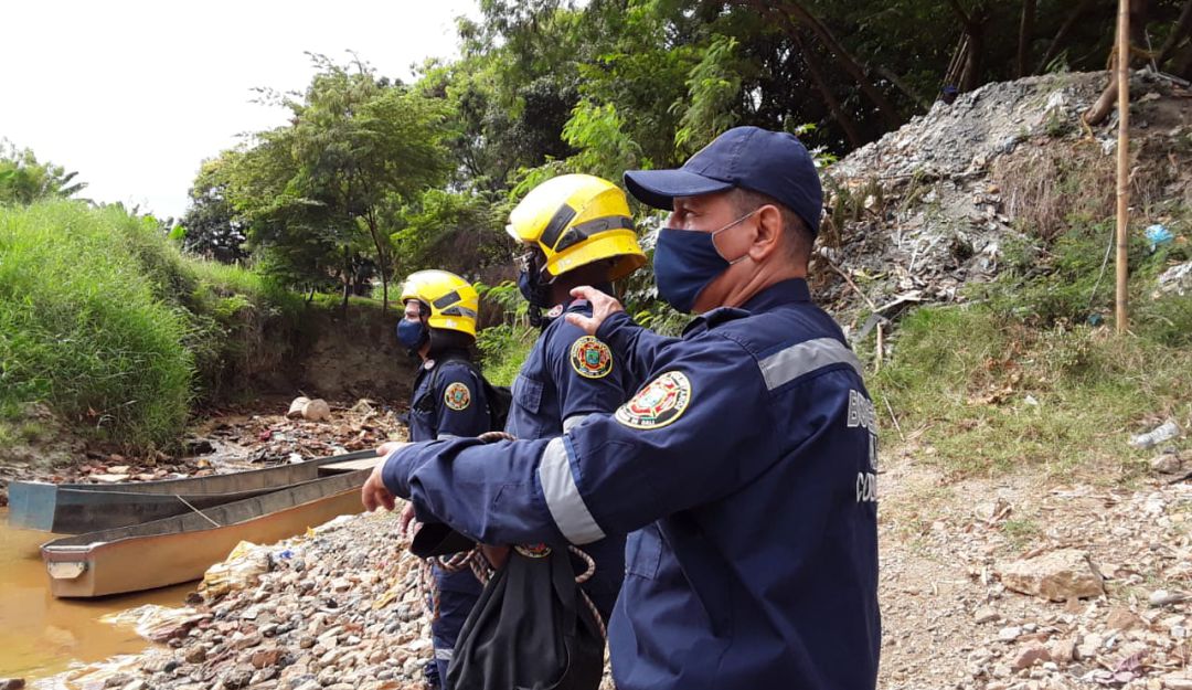 Menor desaparecido: Organismos de socorro buscan menor de 3 años en el río Cauca