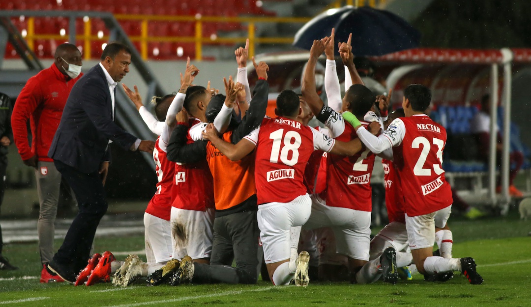 Santa Fe líder Tolima: Santa Fe derrotó a Tolima en El Campín y le quitó el liderato