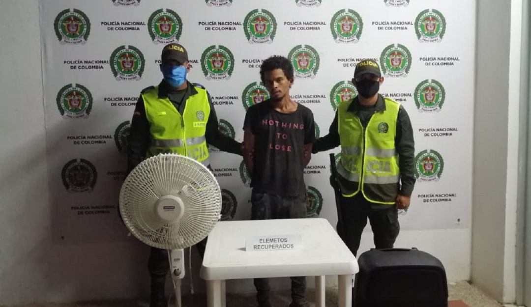 Robos en Magangué: Capturan a presunto responsable de hurto en una iglesia de Magangué