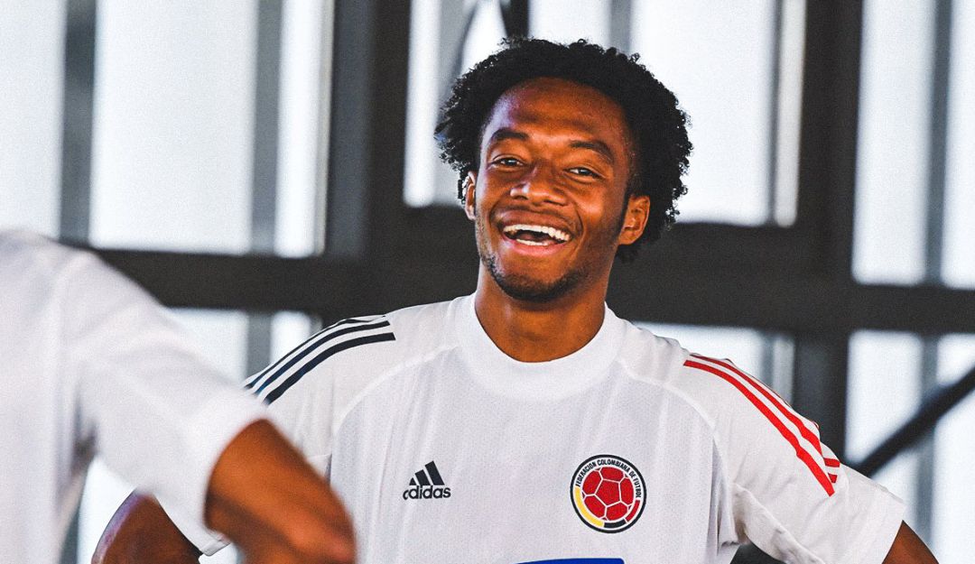 Selección Colombia eliminatorias: El golazo de tiro libre de Cuadrado en el entrenamiento de Colombia