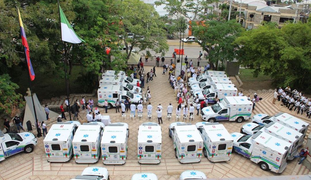 Noticias Sincelejo: Fortalecen la red hospitalaria de Sucre con 30 ambulancias