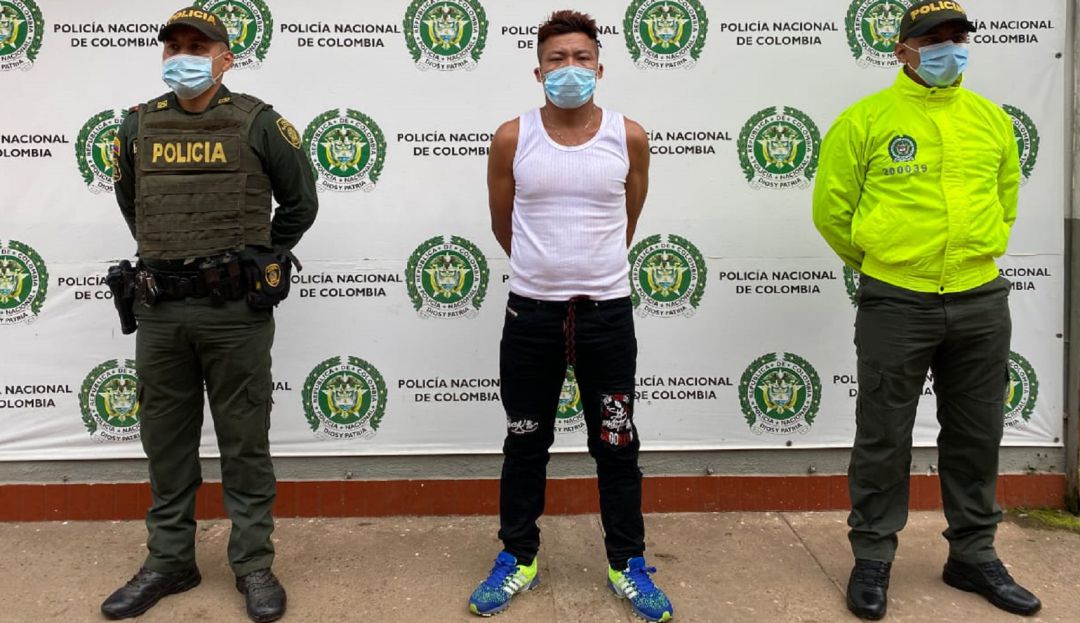Alias 'el Indio Ronal' intentó sobornar a policías para evitar su captura