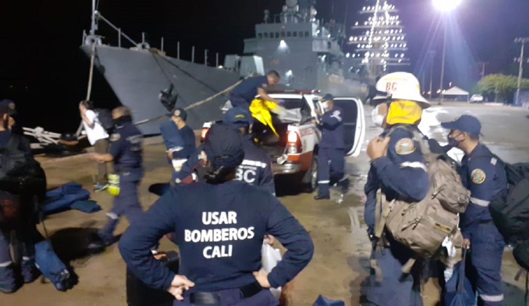 Huracán IOTA: Bomberos de Cali apoyarán labores de rescate en San Andrés y Providencia
