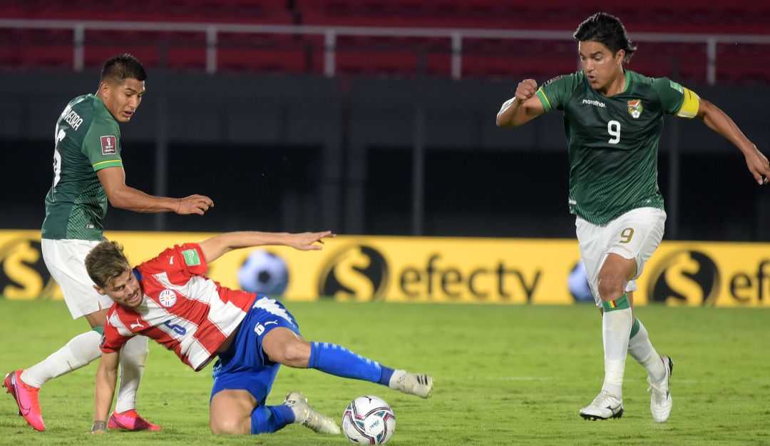 Eliminatorias Paraguay Bolivia: Paraguay rescató un punto, de local, ante Bolivia que sorprendió