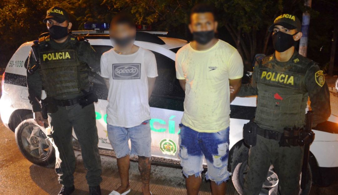 sicarios Cartagena: Cárcel para presuntos sicarios, detenidos en persecución en Cartagena