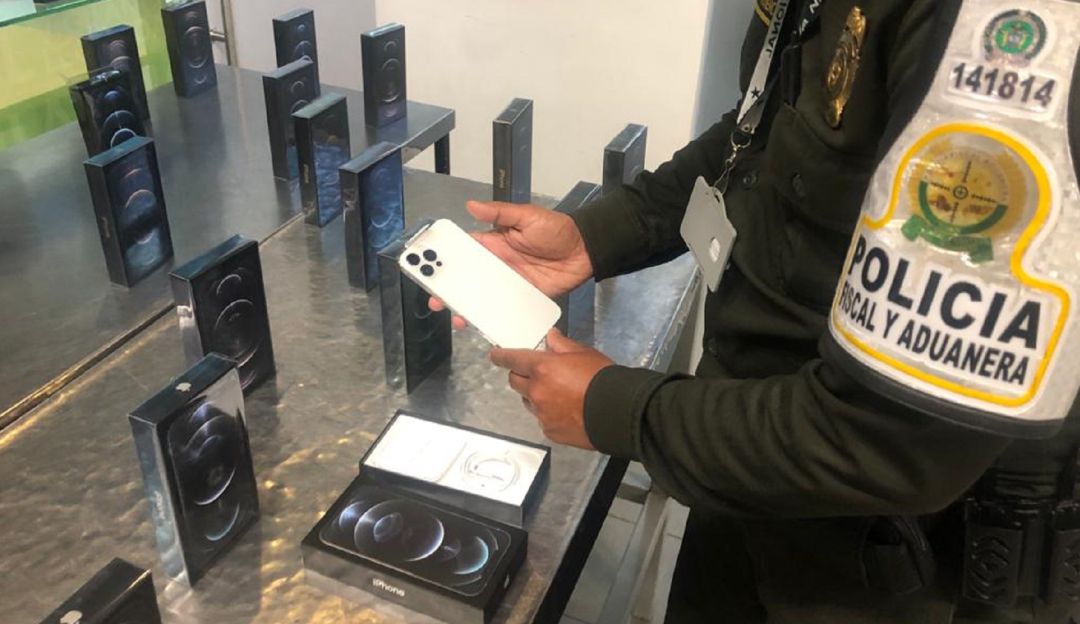 Incautan primeros IPhone 12 Pro Max de contrabando en El Dorado