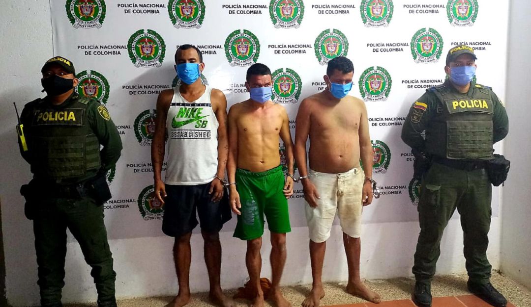 Recaptura fugados estación de Policía de Magangué: Recapturados 3 de los 4 prófugos de la estación de Policía de Magangué