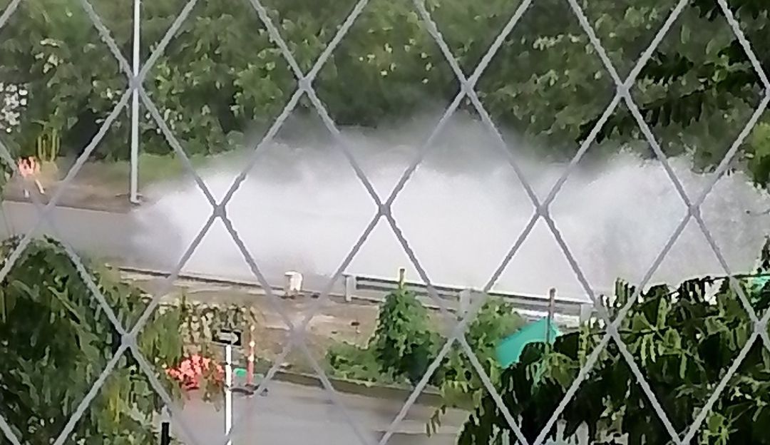 Lluvias Cali: Las lluvias inundaron puente de Bochalema