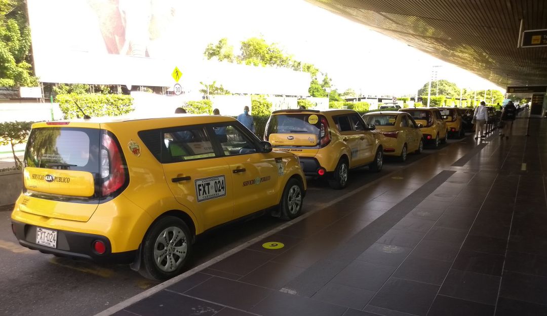 Taxis en Cartagena: Convocan movilización de taxistas en Cartagena