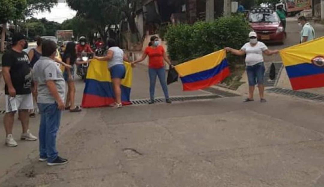 Habitantes de San Rafael protestaron en las últimas horas: Comunidad de San Rafael reclama atención por intensas lluvias