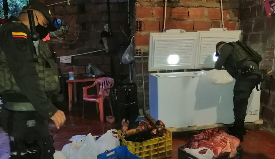 Contrabandistas vendían en la frontera carne venezolana en mal estado