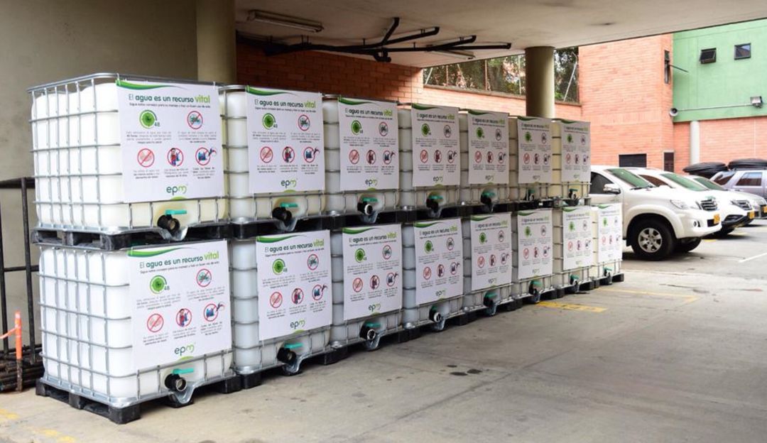 San Andrés y Providencia: EPM dona 15 tanques de agua a San Andrés