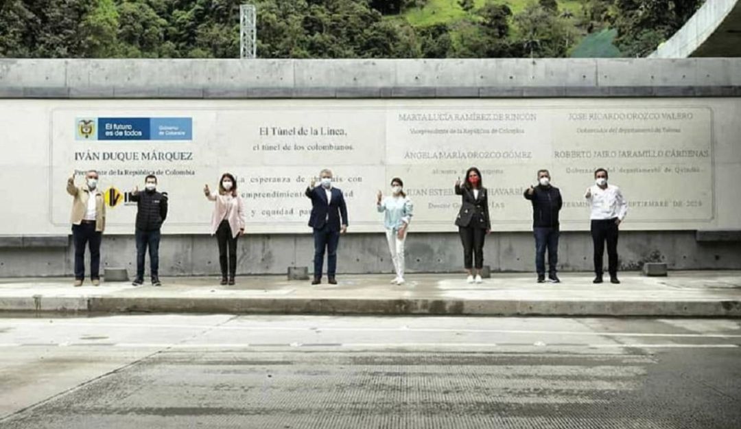 Túnel de la Línea: Ordenan retirar placa con el nombre del Presidente en el Túnel de la Línea