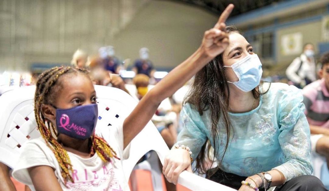 Ficci en Cartagena: En Cartagena Ficci proyecta película a niños que habitan albergue