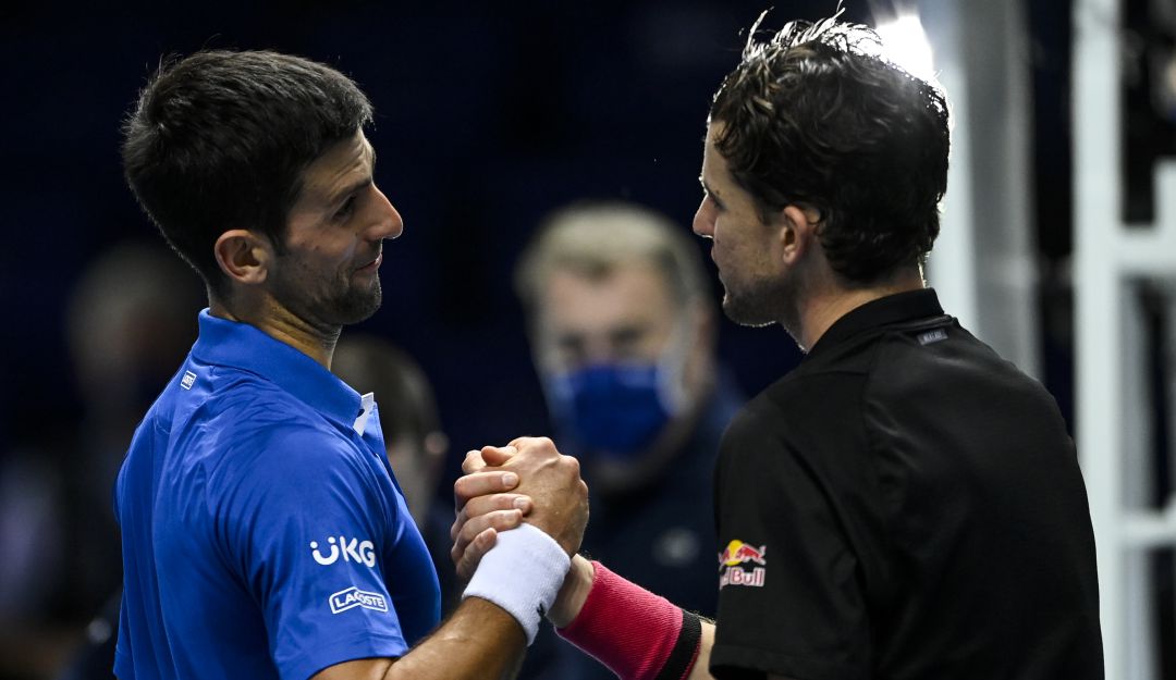 Dominic Thiem final Maestros: Thiem imparable: triunfo sobre Djokovic y a la final del Torneo de Maestros