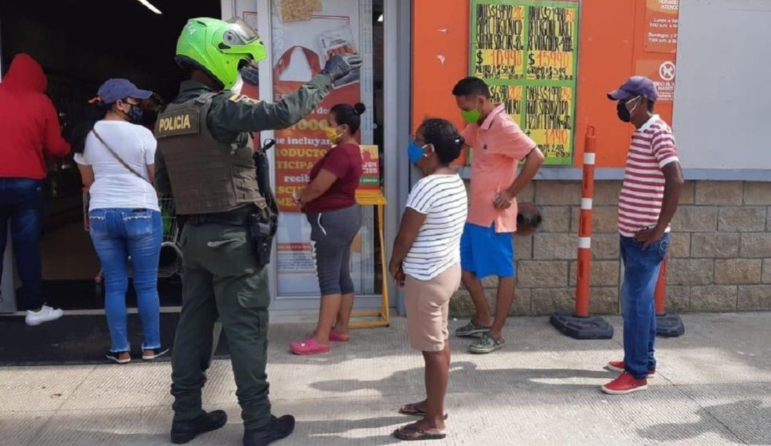 monteria cordoba policia tercer dia sin IVA compras seguridad: En Montería, 1.900 policías garantizan la seguridad en el Día sin IVA