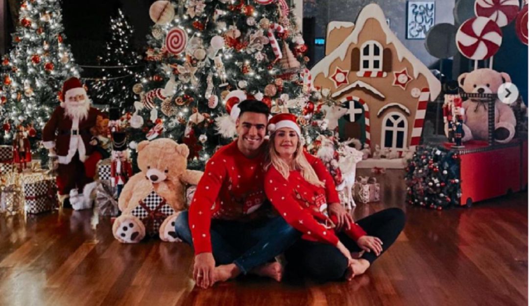 Redes sociales: Falcao ya vive la navidad mientras se recupera de la lesión