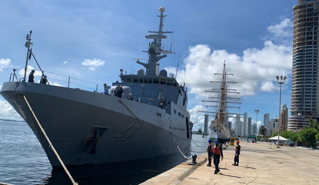 Buque con ayudas humanitarias para San Andrés: Llega a Cartagena buque que saldrá con ayudas para San Andrés y Providencia