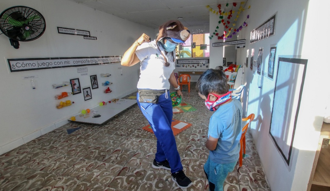 Piloto de primera infancia Barranquilla: Barranquilla inició piloto para atención presencial de la primera infancia