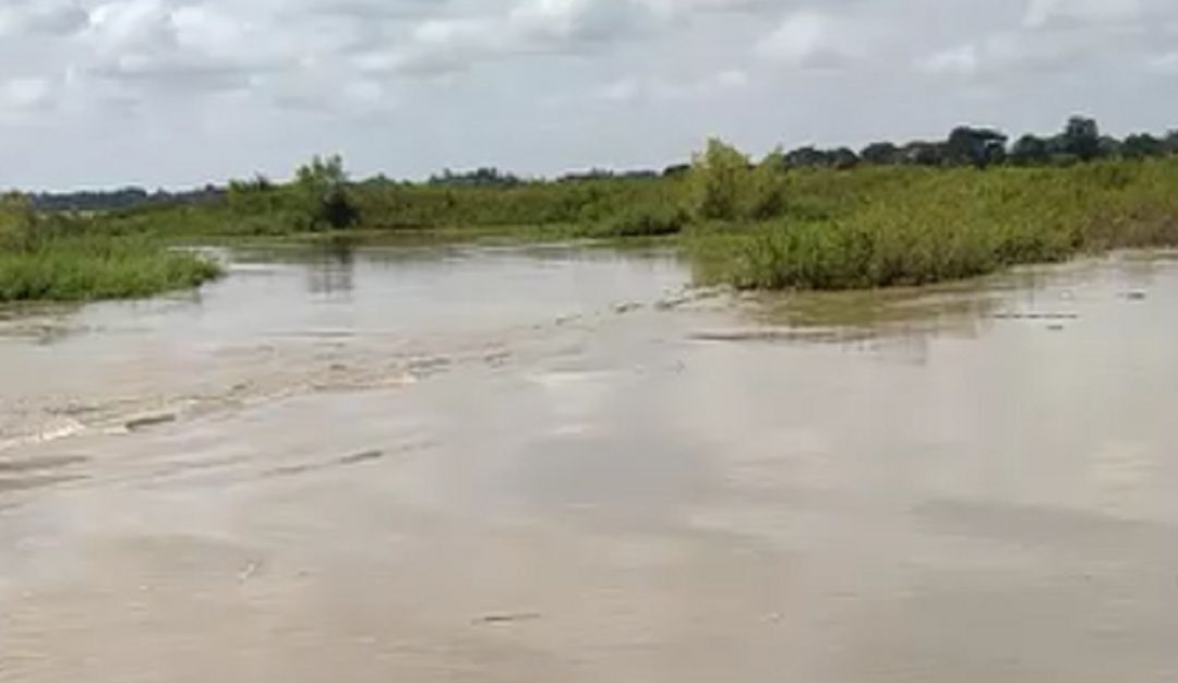 Inundaciones en el sur de Bolívar: Emergencia por inundaciones y pérdida de cultivos en zona rural de Achí