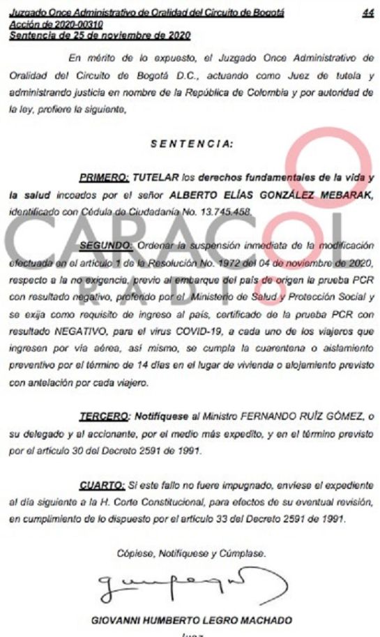 PCR aeropuerto en Colombia: Ordenan implementar nuevamente prueba PCR para llegada de extranjeros PCR aeropuerto en Colombia: Ordenan implementar nuevamente prueba PCR para llegada de extranjeros