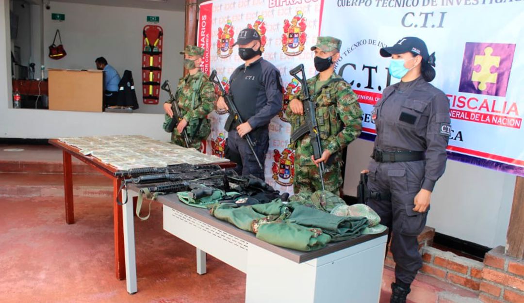 Cae banda de traficantes: Descubren red dedicada al tráfico de armas, oro y dólares falsos en Popayán