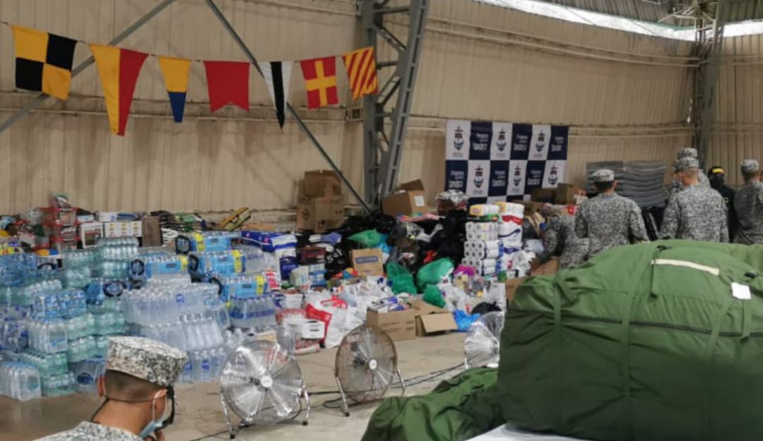 250 toneladas de ayudas se recogieron en Barranquilla para San Andrés: 250 toneladas de ayudas se recogieron en Barranquilla para San Andrés